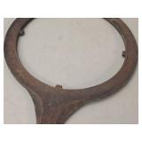 Vintage 36" Cast Iron Cannonball Sizing Tool