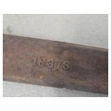 Vintage 36" Cast Iron Cannonball Sizing Tool