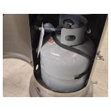 Propane 85" 48000-BTU Patio Heater NCZH-G-KMZMSS with Propane Tank