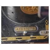 Singer Sewing Machine with Wood Flip-Top Cabinet 58" x 17" x 38"