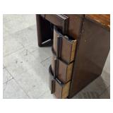 Singer Sewing Machine with Wood Flip-Top Cabinet 58" x 17" x 38"