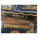 Mendota Model C Sewing Machine with Wood Flip-Top Cabinet 51" x 20" x 37"