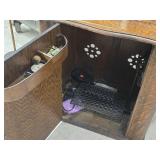 Mendota Model C Sewing Machine with Wood Flip-Top Cabinet 51" x 20" x 37"