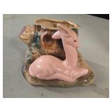 Deer theme Ceramic Vase