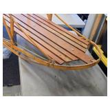 Wooden Dog Sled 77" x 22" x 28"