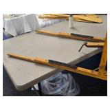 Wooden Dog Sled 77" x 22" x 28"