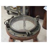 Vintage Nautical Ship Portal Table - Bronze | Brass