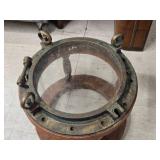 Vintage Nautical Ship Portal Table - Bronze | Brass