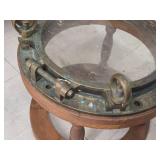 Vintage Nautical Ship Portal Table - Bronze | Brass