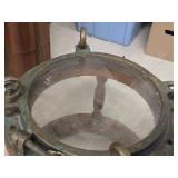 Vintage Nautical Ship Portal Table - Bronze | Brass