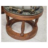 Vintage Nautical Ship Portal Table - Bronze | Brass