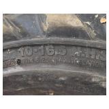 Lande Super Traction Skid Steer Loader Tire with 8-lug Rim