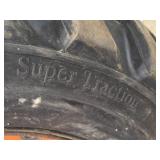 Lande Super Traction Skid Steer Loader Tire with 8-lug Rim