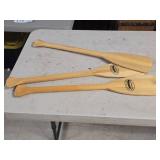 Lot of (3) 29 1/2" Boat Oars by Feather