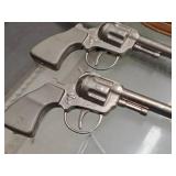 (2) Cap Guns with Wall Drug Holster