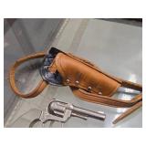 (2) Cap Guns with Wall Drug Holster