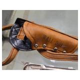 (2) Cap Guns with Wall Drug Holster