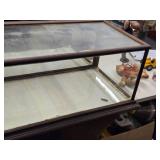 Glass and Wood Mirrored Display Box