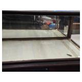 Glass and Wood Mirrored Display Box