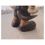 14 1/2" Mickey Mouse theme Hand-Carved Wood Statue