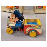 Vintage 1956 Mickey Mouse Safety Patrol Pull Toy