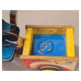 Vintage 1956 Mickey Mouse Safety Patrol Pull Toy