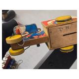 Vintage 1956 Mickey Mouse Safety Patrol Pull Toy