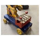 Vintage 1939 Mickey Mouse Xylophone Pull Toy