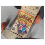 Vintage Wooden Pull Toy - No. 455 Nosey Pup by Fisher-Price (1950