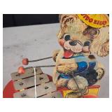 Vintage Wooden Pull Toy - Fido Zilo by Fisher-Price (1955)