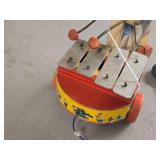 Vintage Wooden Pull Toy - Fido Zilo by Fisher-Price (1955)