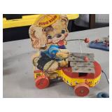 Vintage Wooden Pull Toy - Fido Zilo by Fisher-Price (1955)