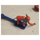 Vintage Paddle Toy - Jumbo Jitter Bug Pop-Up Kritter by Fisher-Price (1930