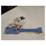 Vintage Paddle Toy - Dizzy Donkey Pop-Up Kritter by Fisher-Price (1920