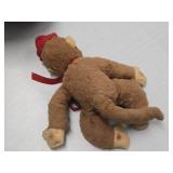 Vintage Character Novelty Monkey Chimp theme Mohair Stuffie