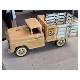 Vintage 1959 Tonka Farms Pressed Steel Toy Stake Truck