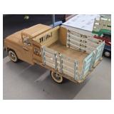Vintage 1959 Tonka Farms Pressed Steel Toy Stake Truck