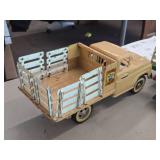 Vintage 1959 Tonka Farms Pressed Steel Toy Stake Truck