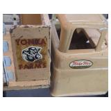Vintage 1959 Tonka Farms Pressed Steel Toy Stake Truck