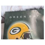 Vintage Metal Sign - Green Bay Packers with Official NFL Logo