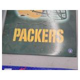 Vintage Metal Sign - Green Bay Packers with Official NFL Logo