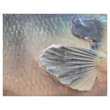 Vintage Sunfish theme Carnival Chalkware Sign / Grain Belt Beer logo