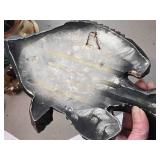 Vintage Sunfish theme Carnival Chalkware Sign / Grain Belt Beer logo