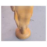 Vintage Kewpie Doll theme Carnival Chalkware Statue with (2) Tufts of Hair