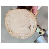 Vintage Kewpie Doll theme Carnival Chalkware Statue with (2) Tufts of Hair