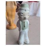 Vintage 1933 Wimpy theme Carnival Chalkware Statue