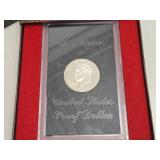 1971 U.S. Mint Proof Eisenhower Dollar Coin (in protective case)