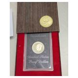 1974 U.S. Mint Proof Eisenhower Dollar Coin (in protective case)