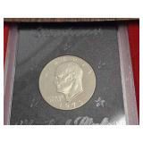 1973 U.S. Mint Proof Eisenhower Dollar Coin (in protective case)