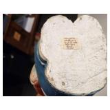 Vintage Organ Grinder Monkey Bank theme Carnival Chalkware Statue by Duquesne Statuary (1950